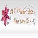 Send flowers NYC - 24x7 flower shop logo